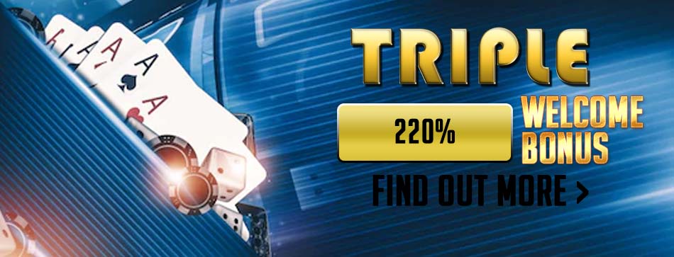 triple welcome bonus